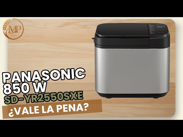 Vídeo relacionado con Panasonic SD-YR2550SXE Panificadora Automática con Dispensador, 850 W, Sensor de Temperatura, Temporizador Digital 13H, 31 Programas, Plateado