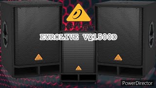 Video thumbnail for BEHRINGER EUROLIVE VQ1500D by Rosal Diolola