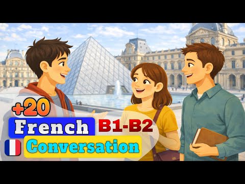 Dialogues en français B1 B2 – Conversations naturelles pour parler avec confiance