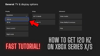 How to Get 120 Hz & 120 FPS in 2023 on Xbox One, Xbox Series S, & Xbox Series X