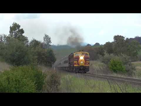 4473, 4464 & 4716, 8L11, LVR Vintage Rail Journeys, Shepherds Creek Rd, Euchareena,11Oct22