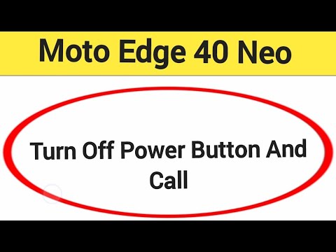 How to turn off power button and call, Moto Edge 40 Neo 5G me power button and call off kaise karen