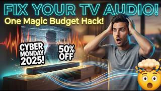 Fix Your Terrible TV Audio Instantly With This One Budget Hack! + Cyber Monday 2025 Deals — Perfect!