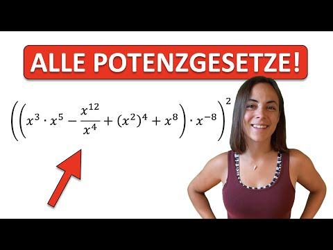 🤯 KENNST DU SIE ALLE? | Zusammenfassung der wichtigsten POTENZGESETZE mit Beispielen!