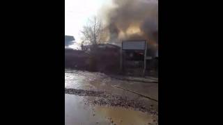 preview picture of video 'Incendiu atelier de mobilă Burdujeni'