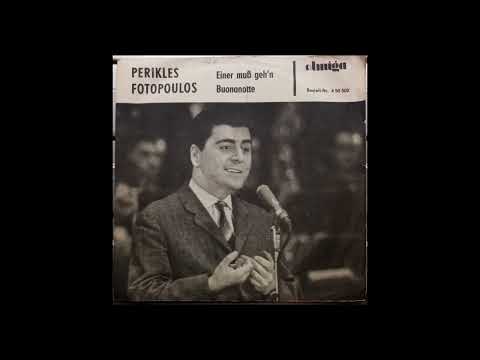 Perikles Fotopoulos - Einer Muß Geh'n (1965 Amiga 4 50 502 a-side) Vinyl rip