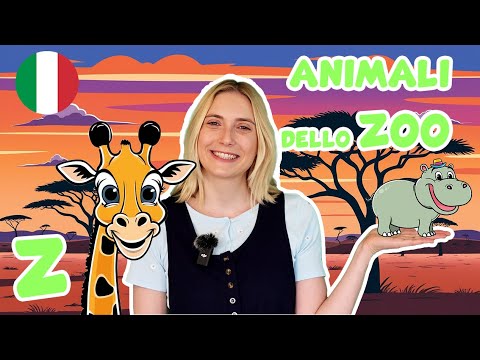 Impara gli Animali dello Zoo con Laura - Maestra per i Piccoli