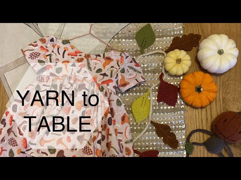 Episode 65 : Fall Decor and a Mushroom Dress // Knitting Podcasts on YouTube