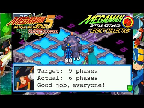 Mega Man Battle Network 5 Team Colonel Legacy Collection Liberation Mission 3 First Playthrough