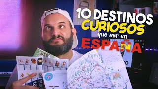 10 LUGARES CURIOSOS que ver en ESPAÑA - Soy Mr Xuko