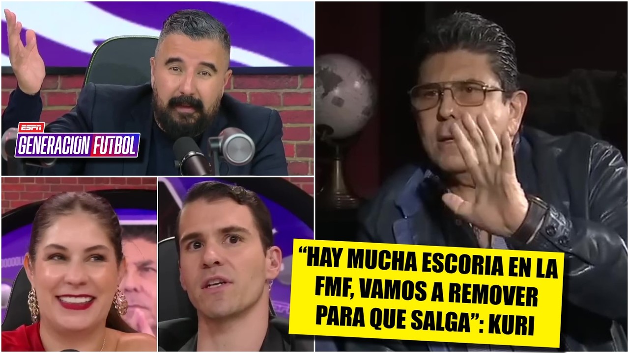 EXPLOSIVO Kuri amenazó con destapar toda la podredumbre de la FMF y futbol mexicano | Generacion F