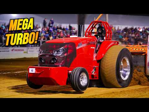 Pro Stock Tractor Pulling at The Pullers Championship 2025 Saturday Night!
