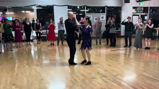 Teaching Salsa at Starlight Ballroom