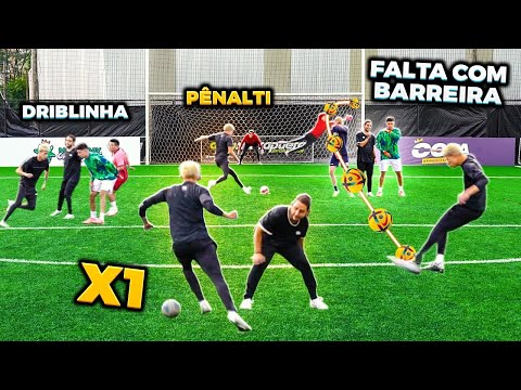 A CADA JOGADA FEITA, SOBE DE NÍVEL!!😱🏆 (TIME CAIO vs TIME VITOR)