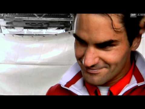 Roger Federer Interview (Davis Cup 2012 - NED - SUI )