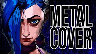 【METAL COVER】 Paint The Town Blue (but its rly emo) - yukigloom cover (Ashnikko/Arcane)