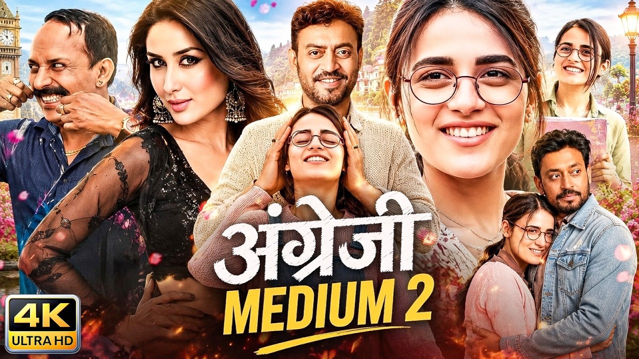 New 2026 Blockbuster Family Comedy Drama HD Movie | Angrezi Medium 2 | Radhika, Irrfan & Kareena