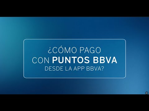 Paga tus compras con Puntos BBVA 