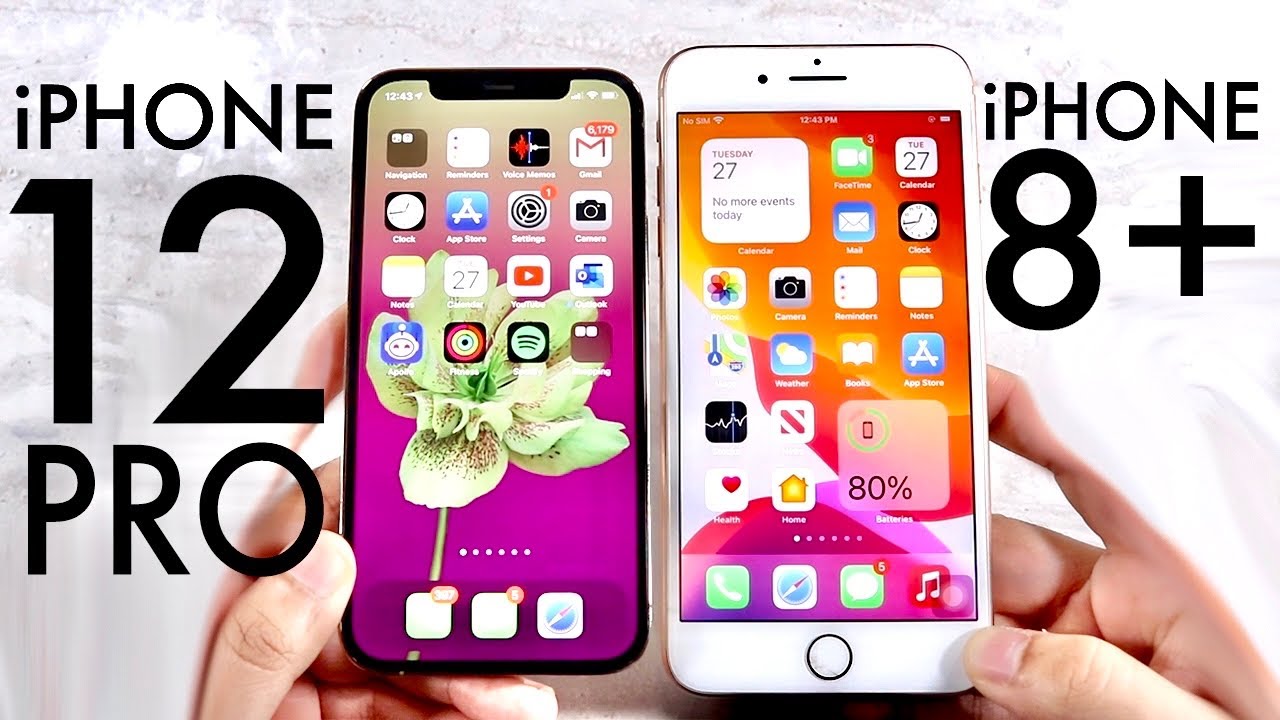 iPhone 12 Pro Vs iPhone 8 Plus! (Comparison) (Review)