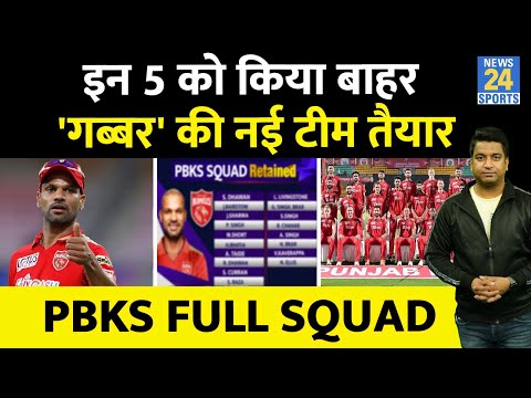 IPL 2024 PBKS Full Squad: Retention और Released के बाद कैसी है Shikhar Dhawan की Team