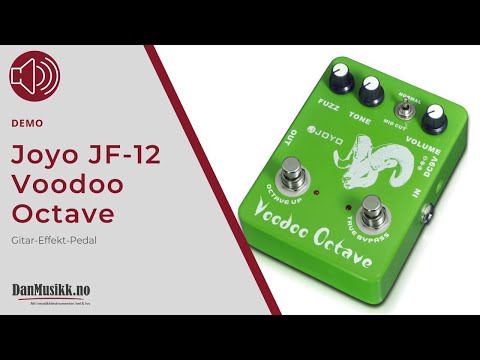 Joyo JF-12 Voodoo Octave Gitar-Effekt-Pedal - DanMusikk.no