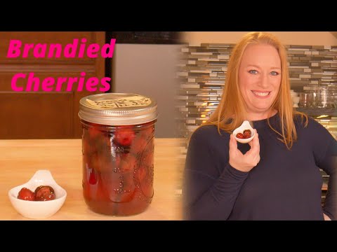 Brandied Cherries recipe