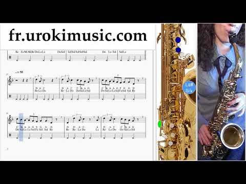 Cours de Saxophone Alto Ariana Grande - Breathin Tuto Partitions um-ih829
