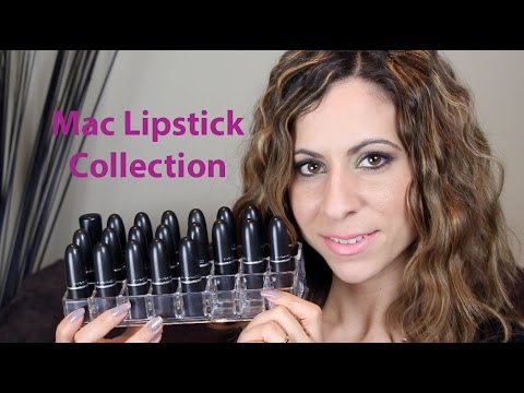 Mac Lipstick Collection Video