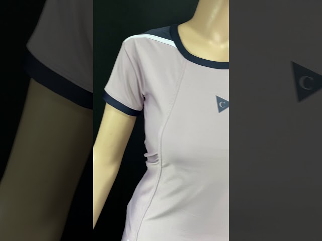 Vídeo relacionado con Gyabnw Camiseta Deportiva para Mujer, Camiseta de Manga Corta, Camiseta de Entrenamiento, Rápido Camisetas de Malla Mujer Yoga Fitness Top Ropa Deportiva Entrenamiento Atlético BlancoM