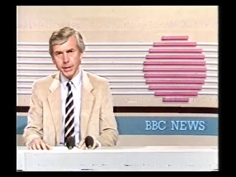 BBC1 News Headlines, Weather News & Closedown - 1983