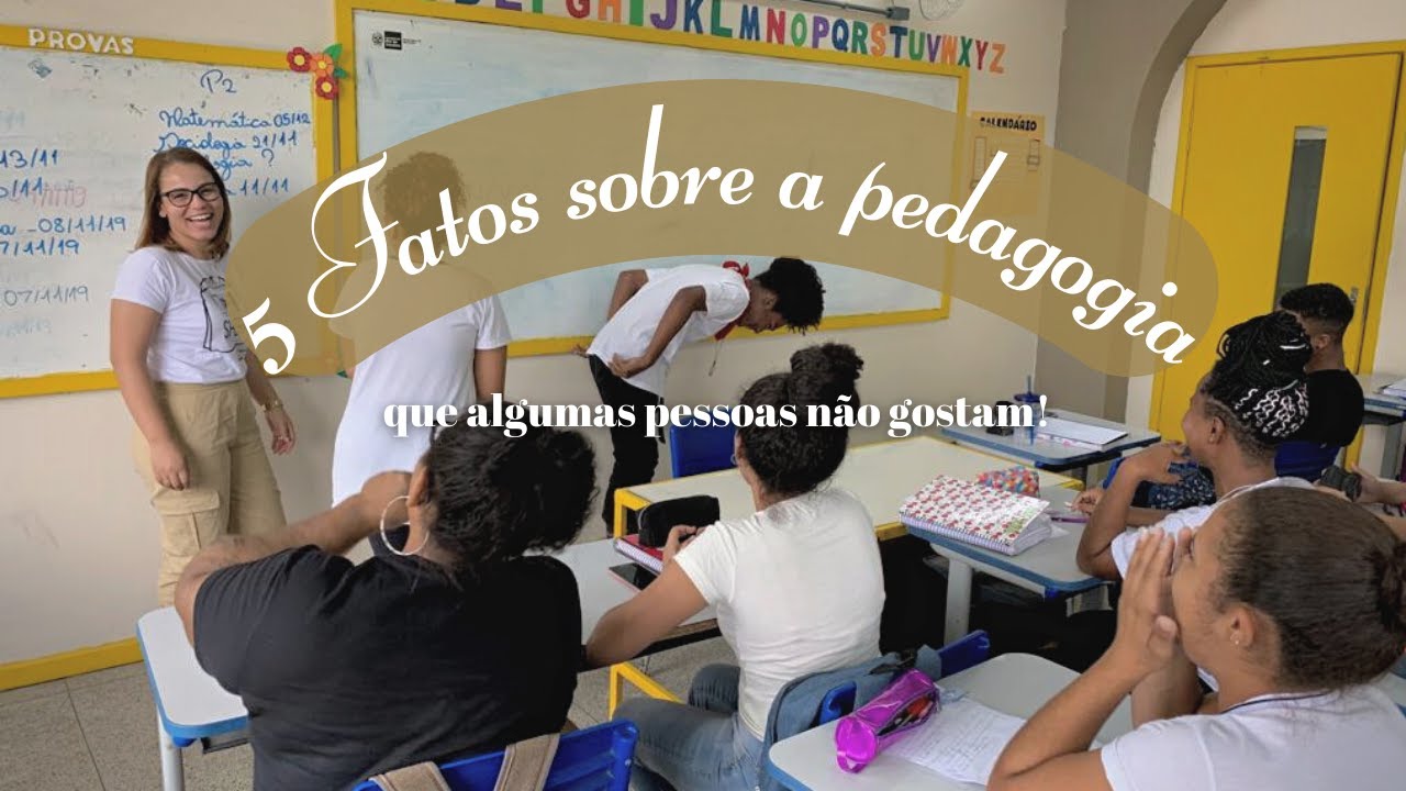 Se você não gostar disso, não curse pedagogia!