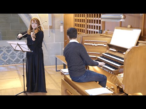 Joseph-Hector Fiocco (1703-1741) - Allegro (Pièces de clavecin, 1730) arr. for violin and organ