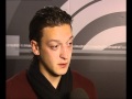 Real Madrid 1 vs Sevilla 0. Ozil at mixed zone HD (19-12-2010)