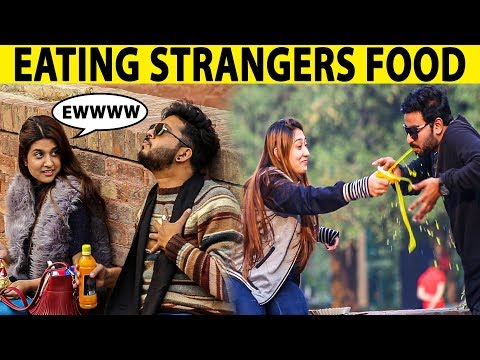 Eating Strangers Food Prank Gone Wrong - BNU University - Lahori PrankStar