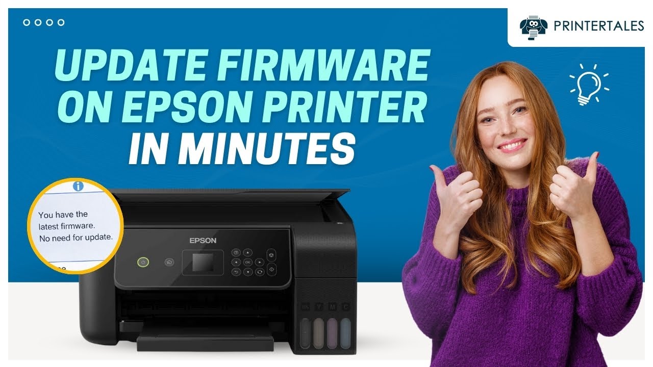How to Update Firmware on Epson Printer? | Printer Tales