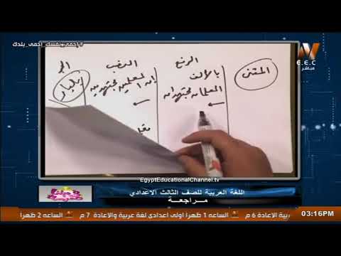 شرح علامات الاعراب || لغة عربية 3 اعدادي