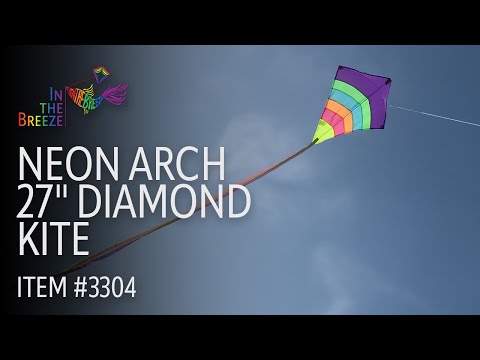 Neon Arch 27" Diamond Kite - In the Breeze