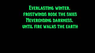 Gates Of Ishtar - Embrace of Winter (with lyrics)