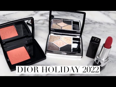 🎉JUST IN 🙌🏼 DIOR HOLIDAY 2022 🌟 UNBOXING & SWATCHES I CHANEL & MORE🎉
