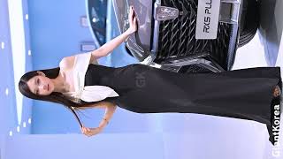 4K Fancam Model#49 White & Black Dress Shanghai Auto Show 250426