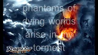 Rhapsody Of Fire   The Frozen Tears Of Angels lyrics.WMV