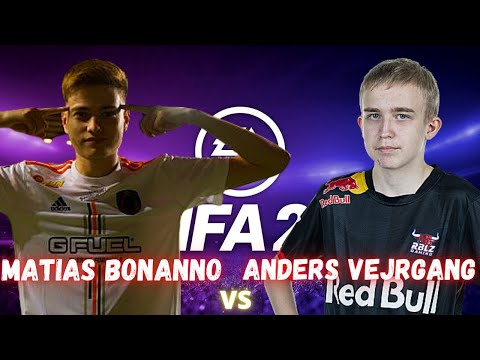 ANDERS VEJRGANG VS MATIAS BONANNO - FIFA 22 BLACKI CUP | PRÓ X PRÓ