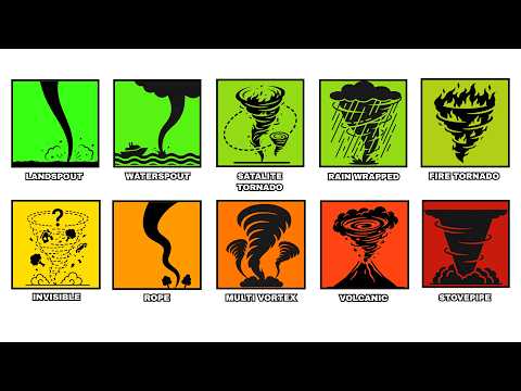 Every CRAZY Tornado Type Explained In 12 Minutes