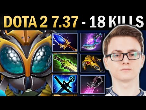 Tinker Gameplay Miracle with 18 Kills and Aghanims - Kez Dota 2
