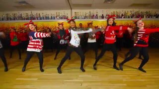 Dance World Academy dance video with Santa