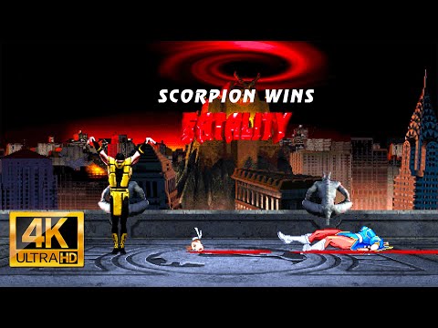 Scorpion Deadly Alliance Fatality on Chun Li MK 3 Style