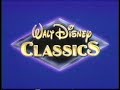 Walt Disney Classics Bumper 1992 VHS