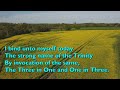 I Bind Unto Myself This Day (Tune: St Patrick's Breastplate - 11vv) [with lyrics for congregations]