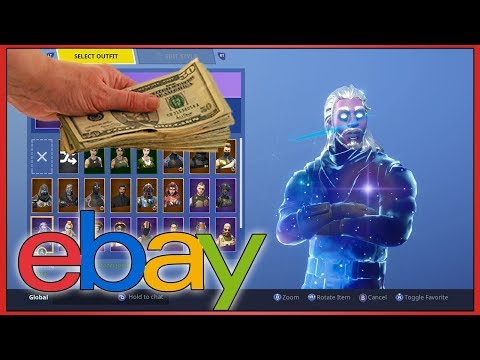 So I Tried Buying A Rare Fortnite Account For 6000 On Ebay - so i tried buying the galaxy skin off of ebay here is what happend fortnite battle royale