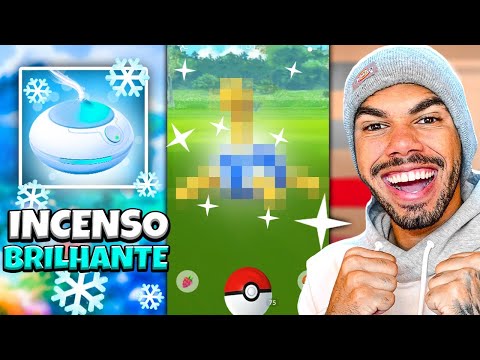 SHINY DENTRO DE CASA O MILAGRE DO INCENSO - POKEMON GO | Cris |